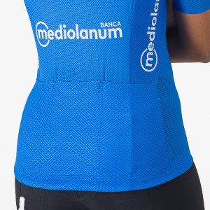 Dames Fietskleding Blauw Giro d'Italia 2024 Competizione-shirt