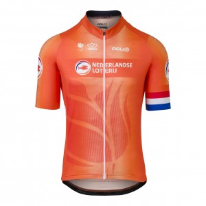 Heren Nederlands elftal Agu wielershirt 2024 Heren Nederlands elftal Agu wielershirt 2024