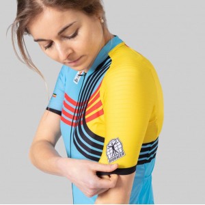 Dames Fietskleding, Belgisch Elftal dames bibshort - Parijs 2024 Dames Fietskleding, Belgisch Elftal dames bibshort - Parijs 2024