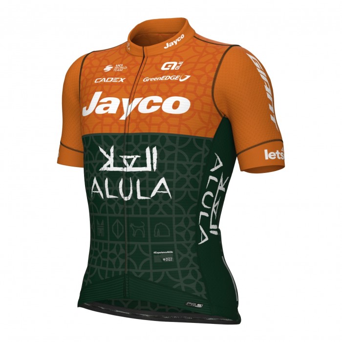 Heren Fietskleding Ale Team Jayco Alula TDF 2024 PRS-shirt