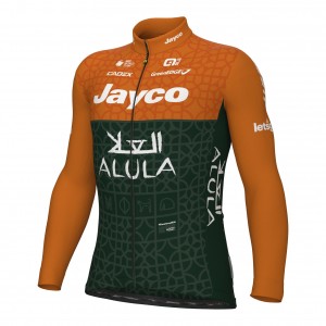 Heren Fietskleding Ale Team Jayco Alula TDF 2024 shirt met lange mouwen Heren Fietskleding Ale Team Jayco Alula TDF 2024 shirt met lange mouwen