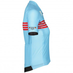 Dames Fietskleding, Belgisch Elftal dames bibshort - Parijs 2024 Dames Fietskleding, Belgisch Elftal dames bibshort - Parijs 2024