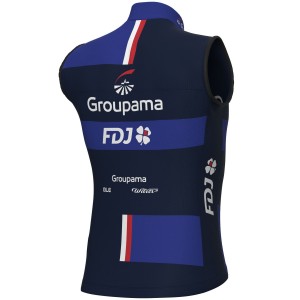 Heren Fietskleding Ale Groupama FDJ 2024 Windvest