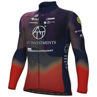 Heren Fietskleding Ale ATT Investments 2024 shirt met lange mouwen