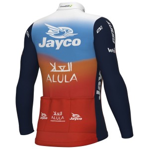 Heren Fietskleding Ale Team Jayco Alula 2024 shirt met lange mouwen Heren Fietskleding Ale Team Jayco Alula 2024 shirt met lange mouwen