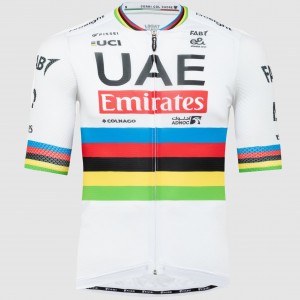 Heren Team UAE 2024 Pissei Magistrale Shirt - Wereldkampioen Heren Team UAE 2024 Pissei Magistrale Shirt - Wereldkampioen
