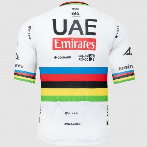 Heren Team UAE 2024 Pissei Magistrale Shirt - Wereldkampioen Heren Team UAE 2024 Pissei Magistrale Shirt - Wereldkampioen