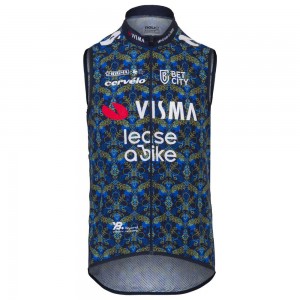Heren Fietskleding Agu Wind Team Visma Lease a Bike 2024-TDF vest