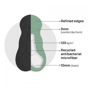 Heren Fietskleding Santini Vuelta Espana 2024 koersbroek-Lissabon