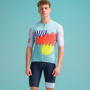 Heren Fietskleding Santini Tour de France 2024 trui - Nice