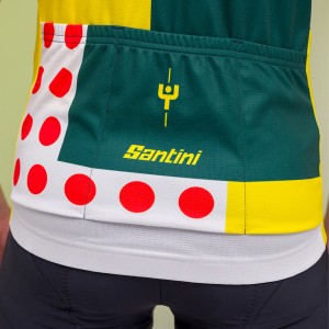 Heren Fietskleding Santini Tour de France 2024 trui - Combo Heren Fietskleding Santini Tour de France 2024 trui - Combo