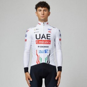 Heren Fietskleding Pissei Team UAE 2024 shirt met lange mouwen Heren Fietskleding Pissei Team UAE 2024 shirt met lange mouwen