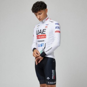 Heren Fietskleding Pissei Team UAE 2024 shirt met lange mouwen Heren Fietskleding Pissei Team UAE 2024 shirt met lange mouwen