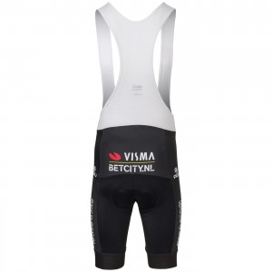 Heren Fietskleding Agu Team Visma Lease een fietsbroek met bretels bij fiets 2024 Heren Fietskleding Agu Team Visma Lease een fietsbroek met bretels bij fiets 2024