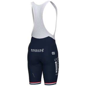 Heren Fietskleding Ale Bahrain Victorious 2024 Bib Shorts - Groot-Brittannië Kampioen