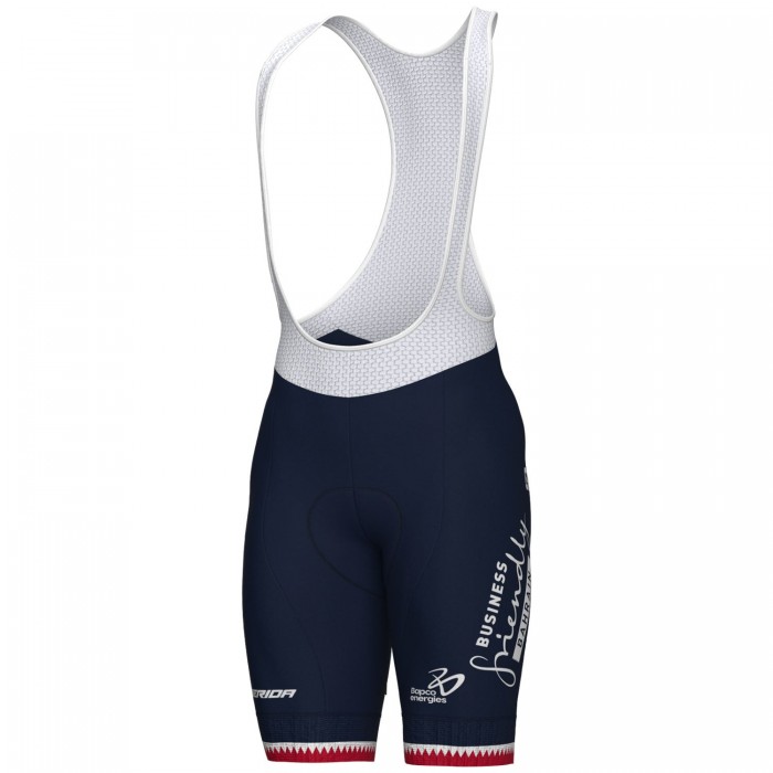 Heren Fietskleding Ale Bahrain Victorious 2024 Bib Shorts - Bahrein Kampioen