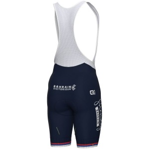 Heren Fietskleding Ale Bahrain Victorious 2024 Bib Shorts - Servisch Kampioen