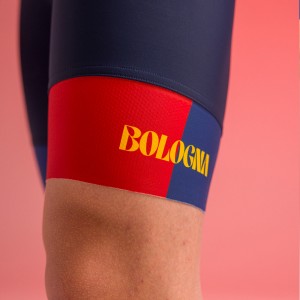Heren Fietskleding Santini Tour de France 2024 koersbroek - Bologna