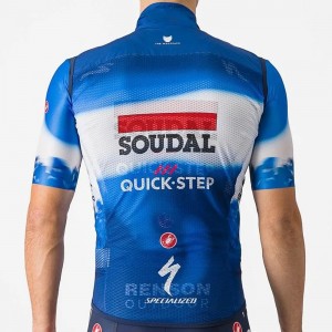 Heren Fietskleding Castelli Soudal Quick-Step 2024 Pro Light Windvest Heren Fietskleding Castelli Soudal Quick-Step 2024 Pro Light Windvest