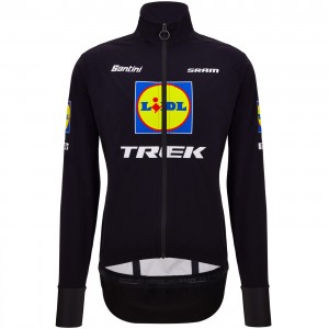 Heren Fietskleding Santini Lidl Trek 2024 Guard Neo Shell Jack