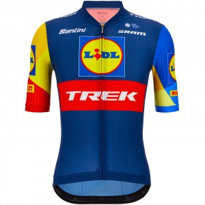 Heren Fietskleding Santini Lidl Trek 2024 Team Original-shirt