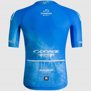 Sportful Tirreno Adriatico 2025 herenshirt - lichtblauw