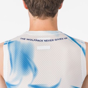 Heren Fietskleding Castelli Soudal Quick-Step 2025 Pro Mesh Mouwloos Shirt