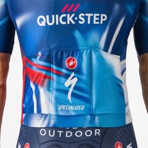 Heren Fietskleding Castelli Soudal Quick-Step 2025 Climber's A/C Shirt