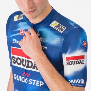 Heren Fietskleding Castelli Soudal Quick-Step 2025 Competizione 3 Shirt