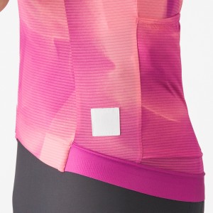 Heren Fietskleding Giro d'Italia 2025 espresso roze shirt