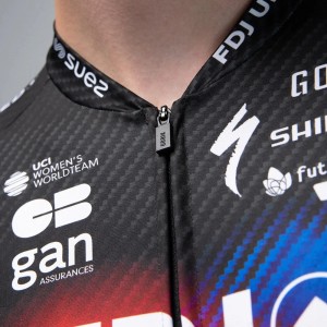 Heren Fietskleding Gobik FDJ Suez 2025 Odyssey Shirt-TDF
