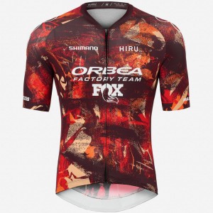 Heren Hiru Orbea Factory Team 2025 Core Jersey - Zuid-Afrika