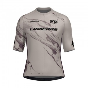 Heren Team Lapierre 2025 Santini Shirt Heren Team Lapierre 2025 Santini Shirt