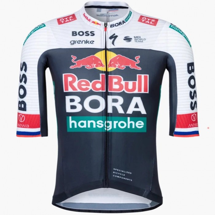 Heren Fietskleding Specialized Red Bull Bora-Hansgrohe 2025 koersshirt - Roglic Heren Fietskleding Specialized Red Bull Bora-Hansgrohe 2025 koersshirt - Roglic