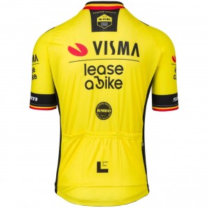 Heren Teamkleding Visma Lease a Bike 2025 Shirt - Wout Van Aert Heren Teamkleding Visma Lease a Bike 2025 Shirt - Wout Van Aert