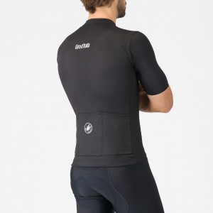 Heren Fietskleding Vintage Giro d'Italia 2025-shirt - Zwart