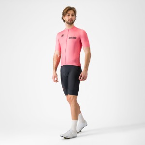 Heren Fietskleding Vintage Giro d'Italia 2025-shirt - Roze