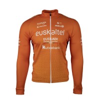 Heren Fietskleding Agu Euskaltel Euskadi 2025 shirt met lange mouwen