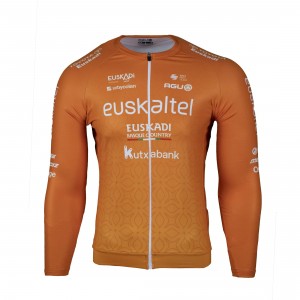 Heren Fietskleding Agu Euskaltel Euskadi 2025 Premium Midlayer Shirt met Lange Mouwen Heren Fietskleding Agu Euskaltel Euskadi 2025 Premium Midlayer Shirt met Lange Mouwen