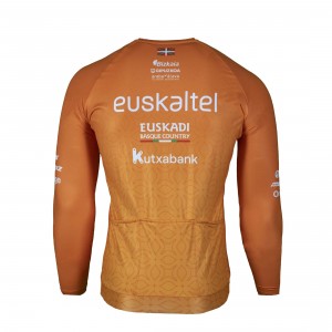 Heren Fietskleding Agu Euskaltel Euskadi 2025 Premium Midlayer Shirt met Lange Mouwen Heren Fietskleding Agu Euskaltel Euskadi 2025 Premium Midlayer Shirt met Lange Mouwen