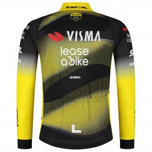 Heren Team Visma Lease a Bike 2025 The Swarm shirt met lange mouwen - TDF