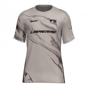 Heren Team Lapierre 2025 Santini MTB shirt