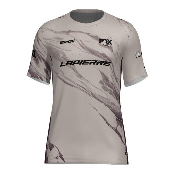 Heren Team Lapierre 2025 Santini MTB shirt