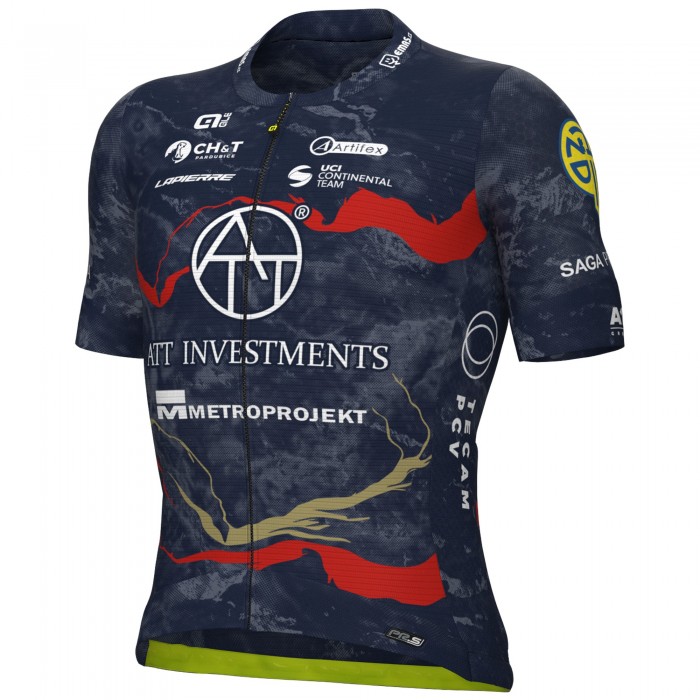 Heren Fietskleding Ale ATT Investments 2025 PRS 2.0 shirt Heren Fietskleding Ale ATT Investments 2025 PRS 2.0 shirt
