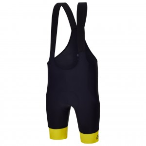 Heren Fietskleding Santini Yellow Tour de France 2025 Bib Tights Heren Fietskleding Santini Yellow Tour de France 2025 Bib Tights