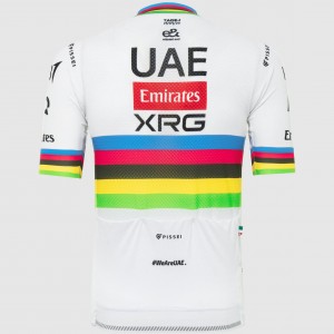 Heren Fietskleding UAE Team Emirates 2025 Pissei-shirt - Tadej Pogacar