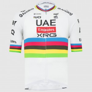 Heren Fietskleding UAE Team Emirates 2025 Pissei-shirt - Tadej Pogacar