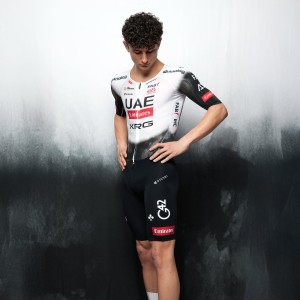 Heren UAE Team Emirates 2025 Hybrid Pissei bodysuit