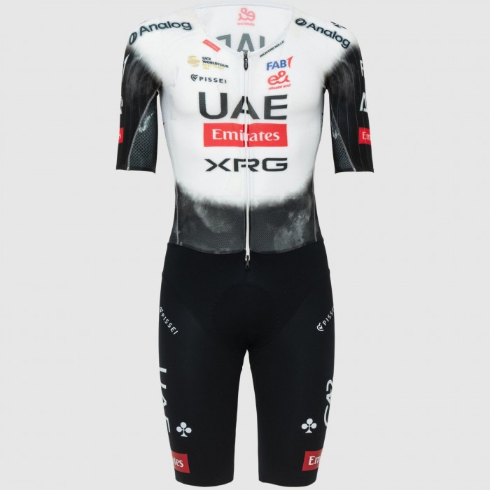 Heren UAE Team Emirates 2025 Hybrid Pissei bodysuit