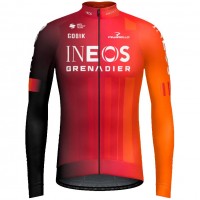 Heren Fietskleding Gobik Ineos Grenadiers 2025 Hyder trui met lange mouwen